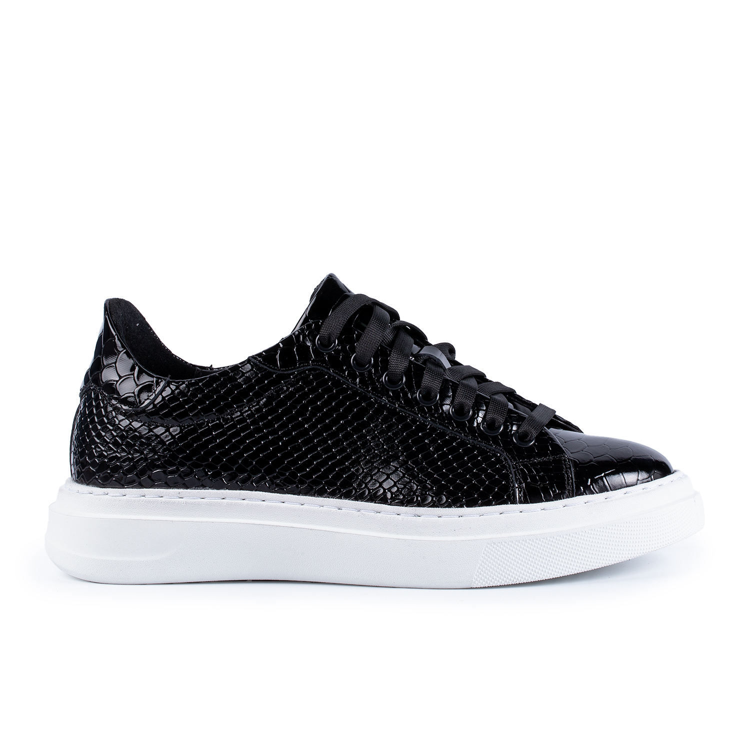510-chile-croco-negru-a-3 Sneaker 510 Chile Negru Croc A - imagine 1