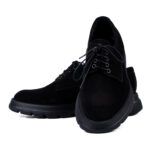 Casual 346 1009 Negru Velur - imagine 4