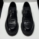 Mocasin Ezra Ukr Negru Croco - imagine 6