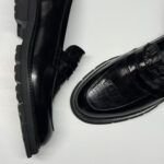 Mocasin Ezra Ukr Negru Croco - imagine 5