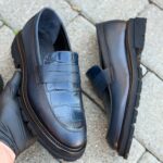 Mocasin Ezra Ukr Croco Blue - imagine 5
