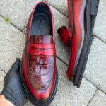 Mocasin Ezra Ukr Rosso - imagine 5