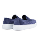 Loafers Ezra Blue Velur - imagine 3