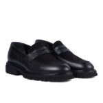 Mocasin Ezra Ukr Negru Velur Box - imagine 2