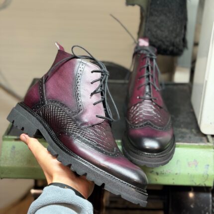 Ghete 850 Croco Cherry UKR