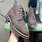 Ghete 850 Velur Taupe Brown UKR