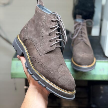 Ghete 850 Velur Taupe Brown UKR